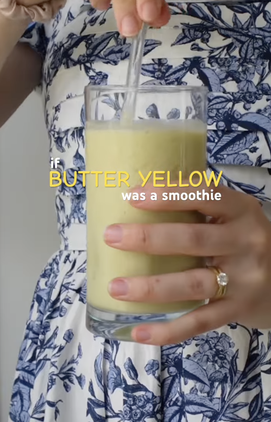 Butter Yellow Smoothie
