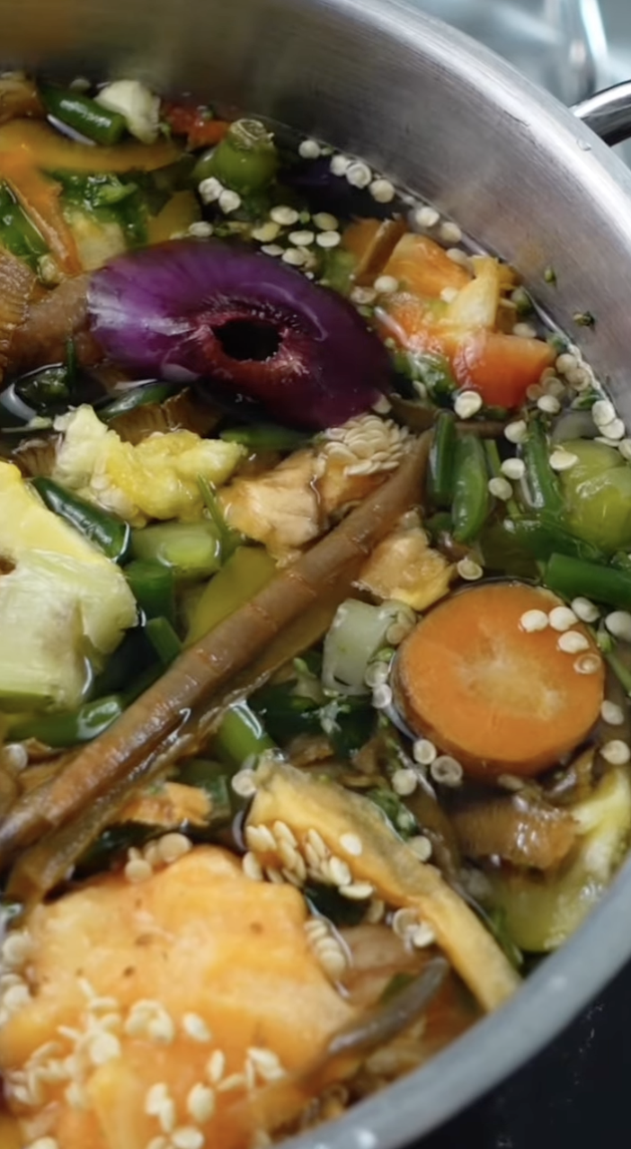 Free Zero-Waste Veggie Soup