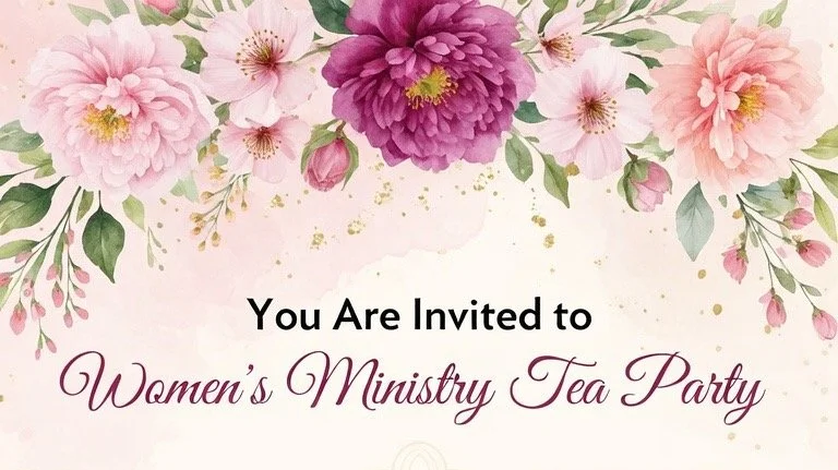 Women's Ministry Tea Party