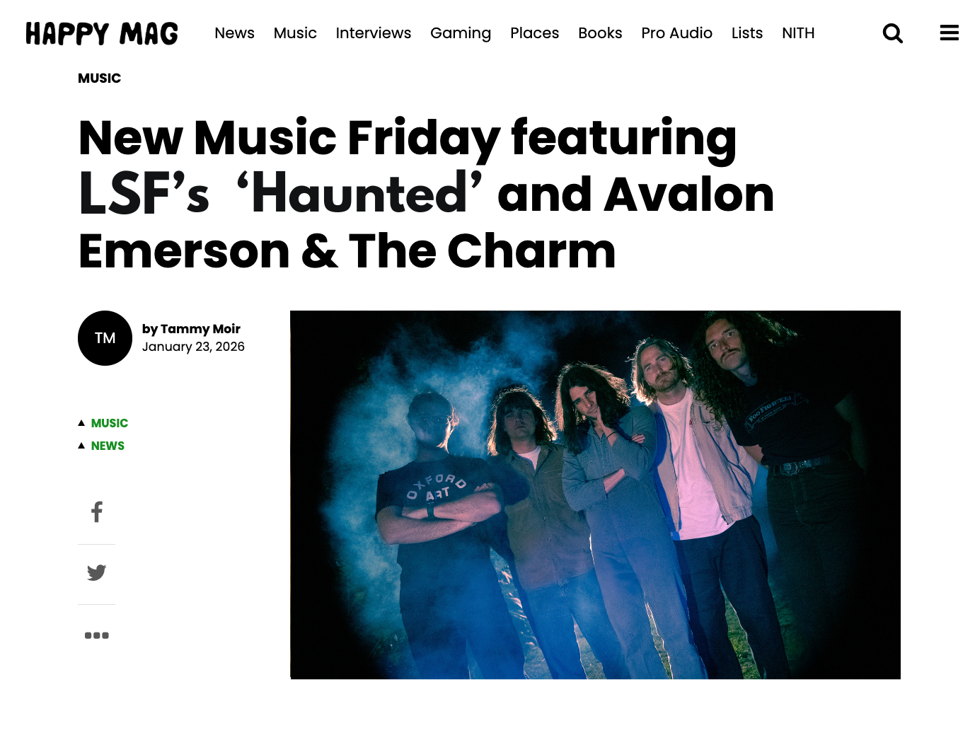 Happy Mag New Music Friday featuring LSF, Gorrilaz