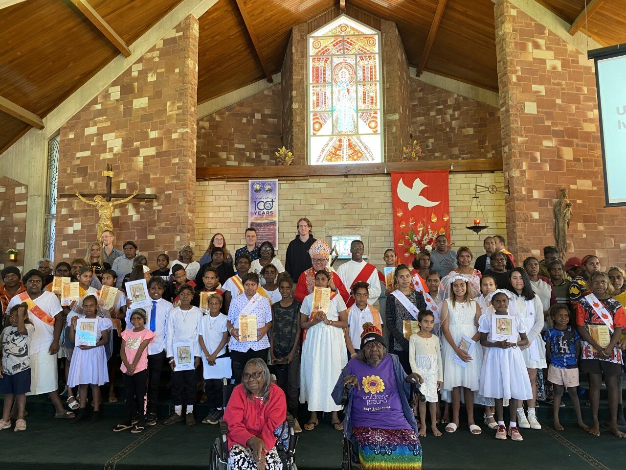  Adult Baptism & Confirmation of children in Alice Springs 