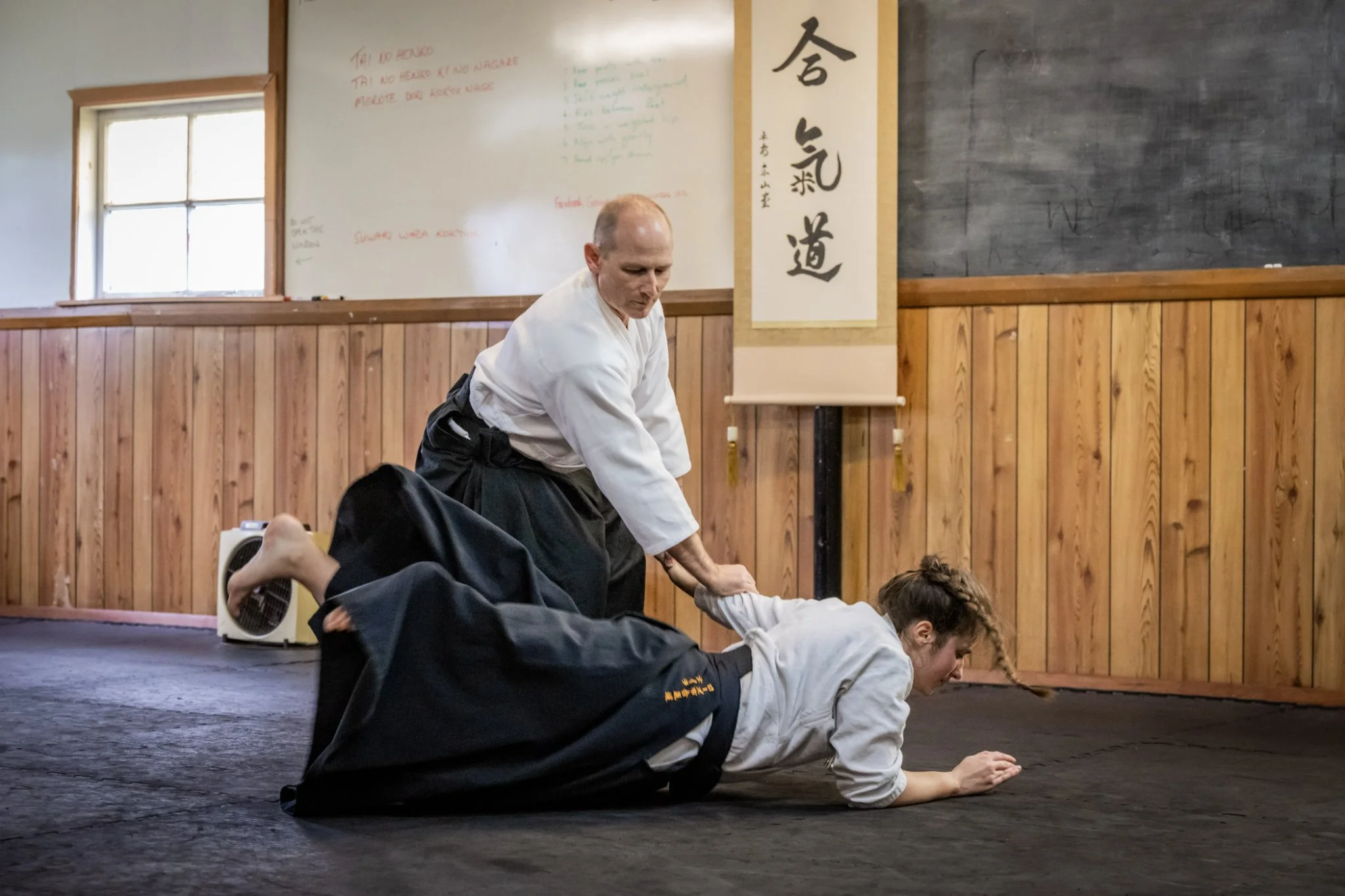 Roberts Sensei Workshop at Hutt City Aikido