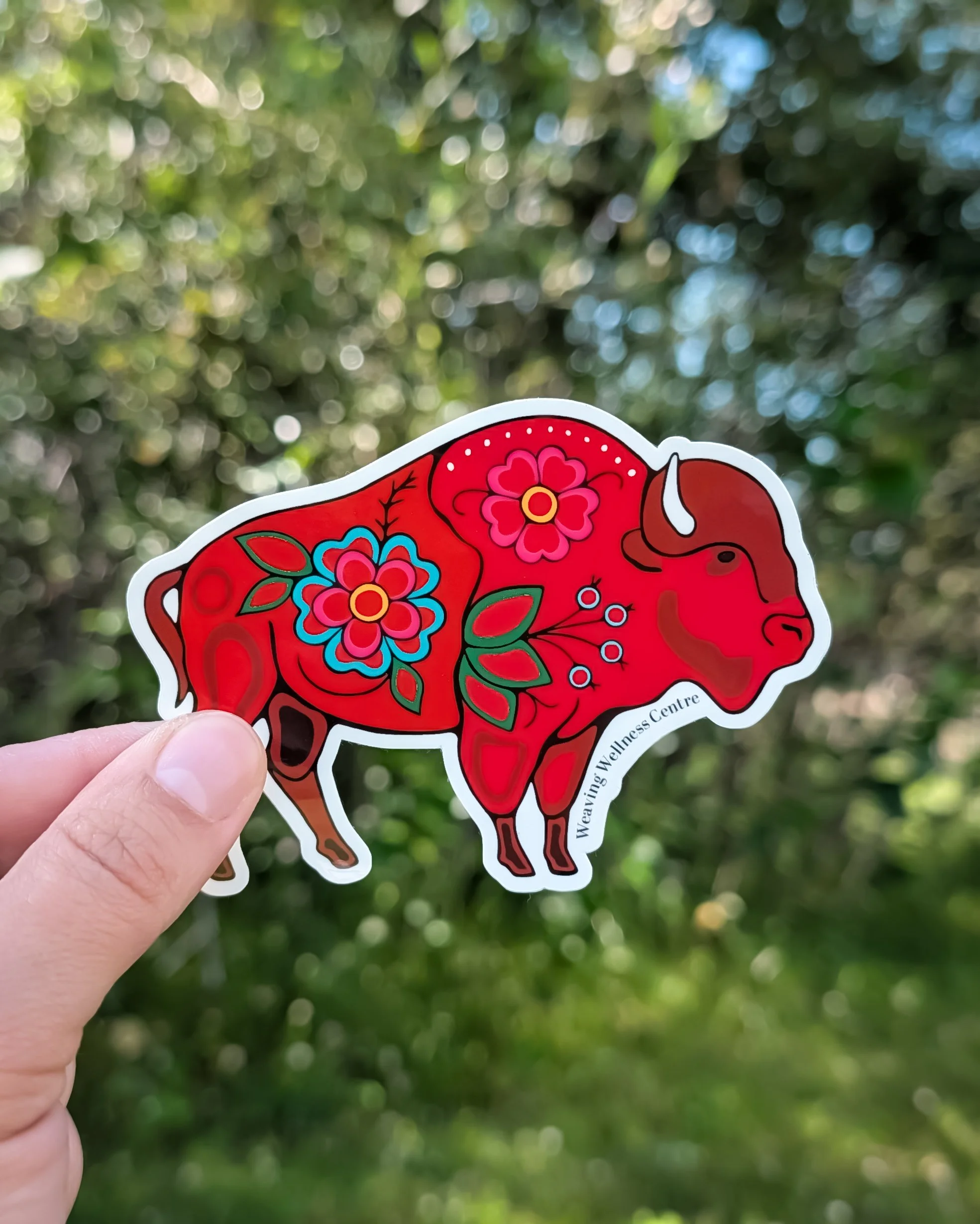 Waterproof Sticker: Buffalo