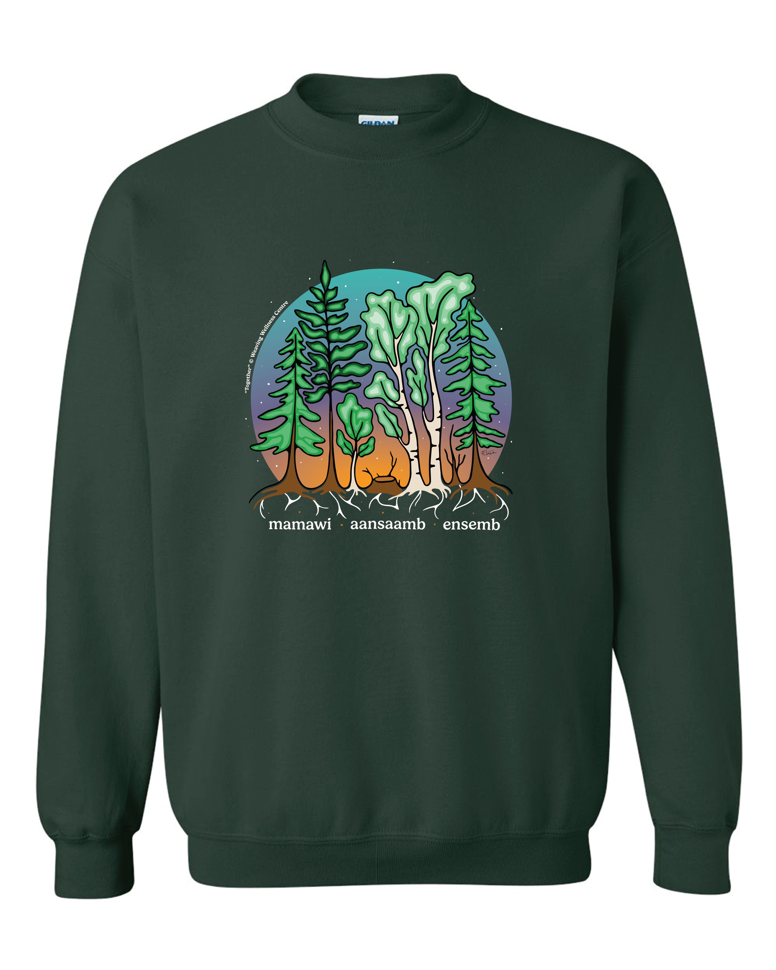 Forest Green Together Sweater@300x-100.jpg