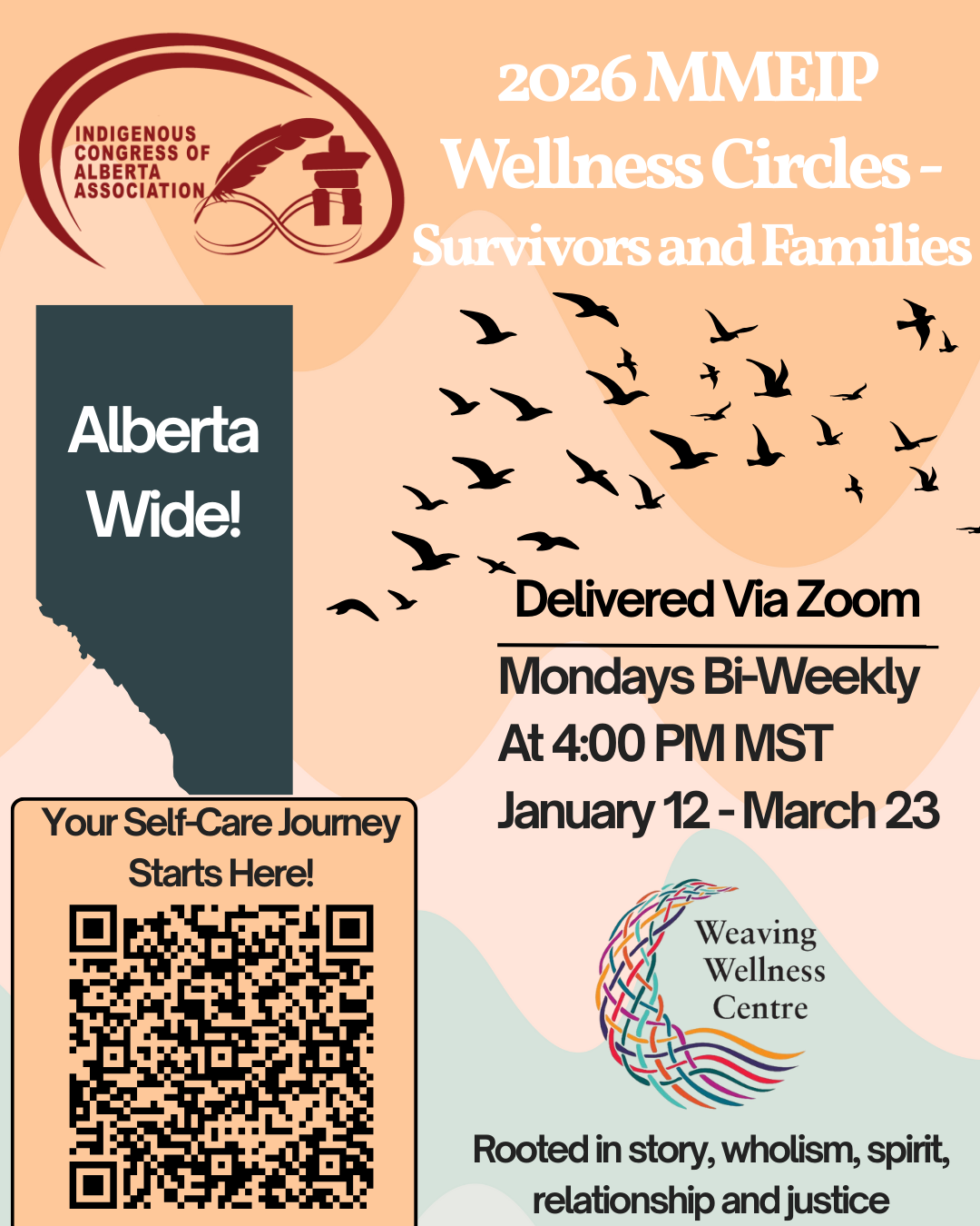 Poster advertising the 2026 MMEIP Wellness Circle