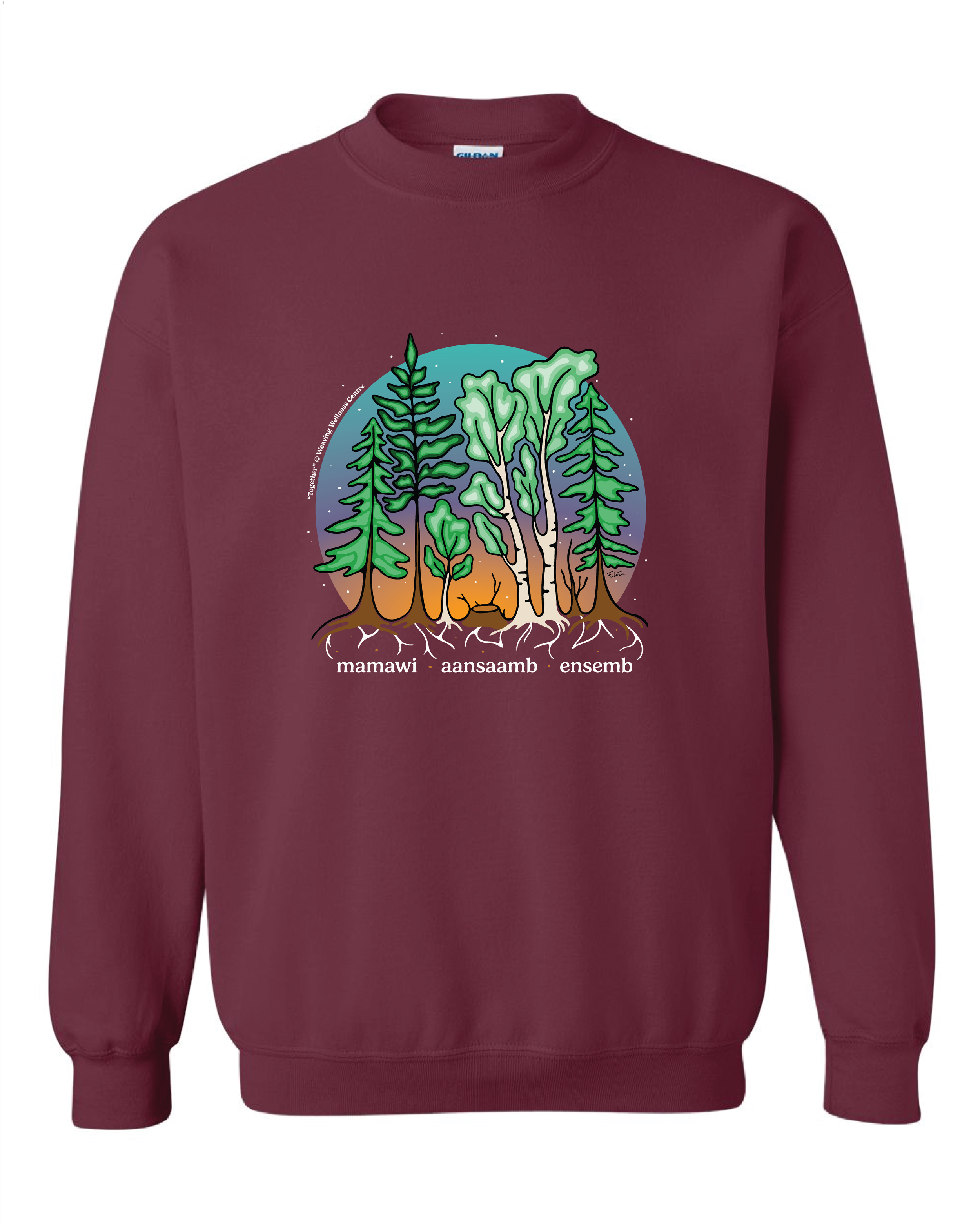 Maroon Together Sweatshirt.png