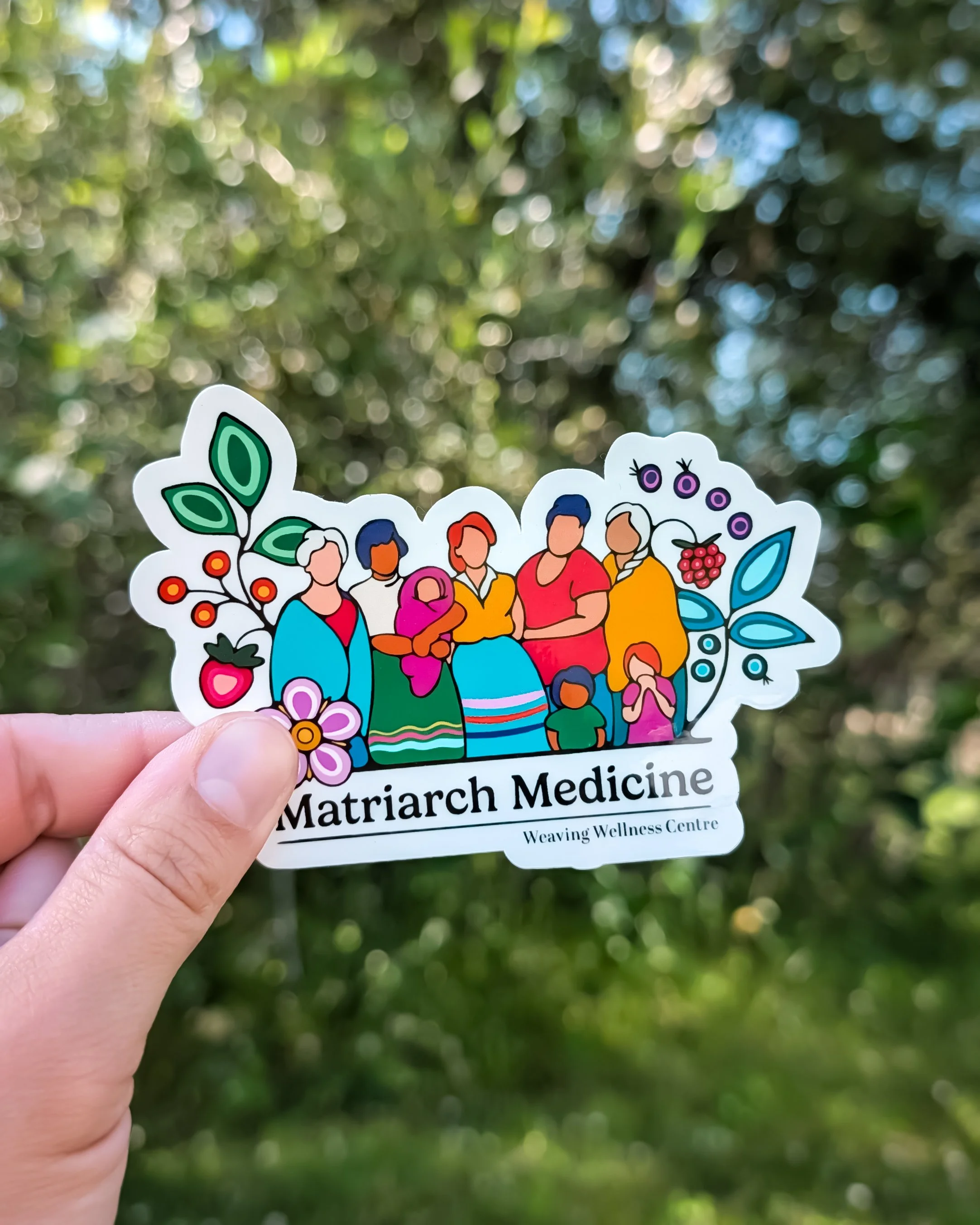 Waterproof Sticker: Matriarch Medicine