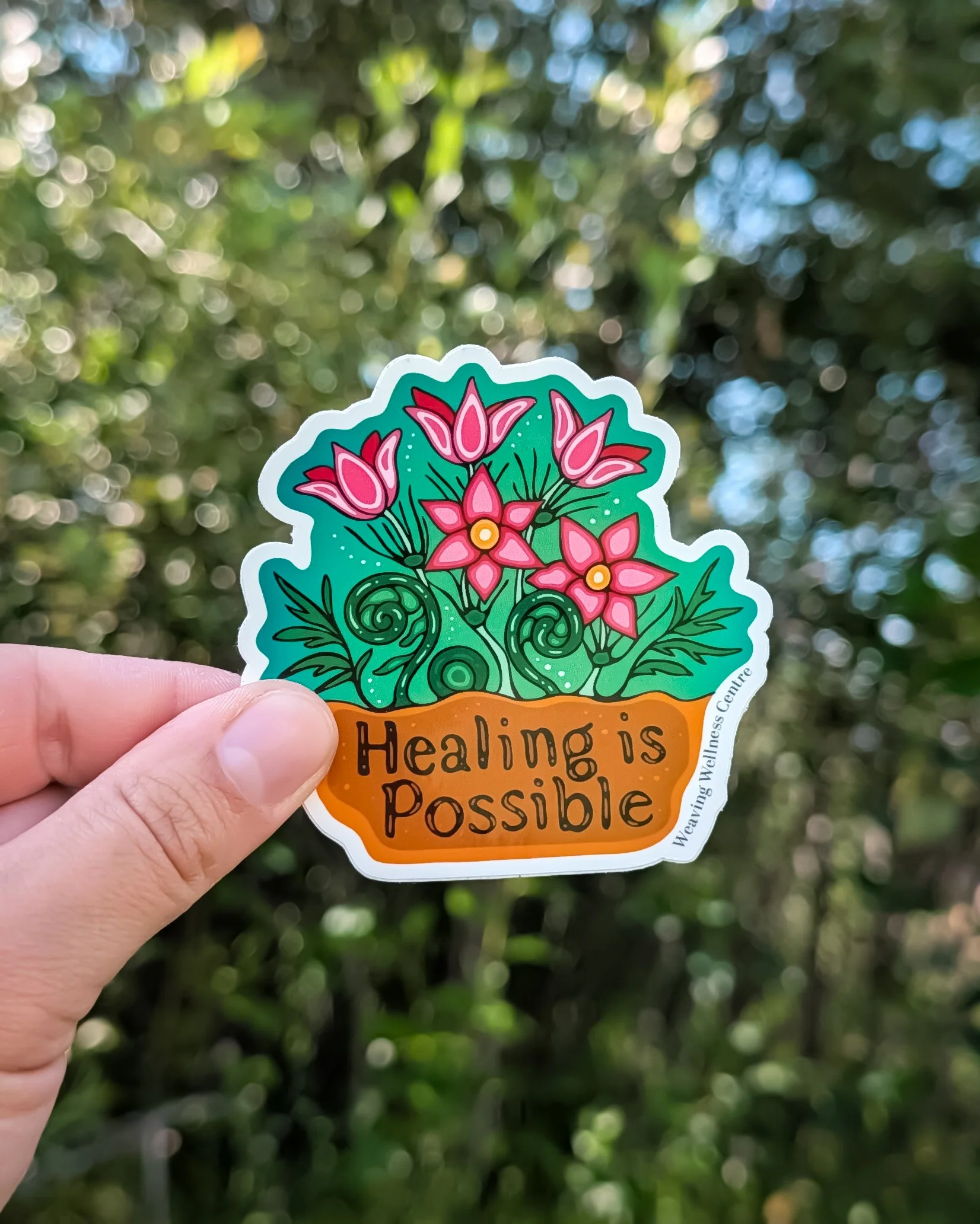 Waterproof Sticker: Healing is Possible
