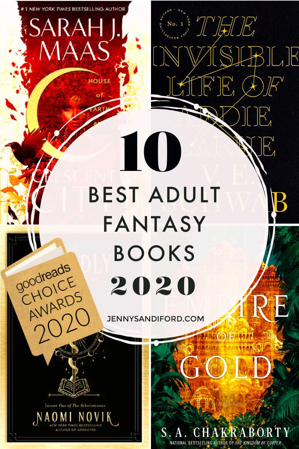 10 Best Adult Fantasy Books of 2020 Goodreads Choice Award Finalists — Jenny Sandiford