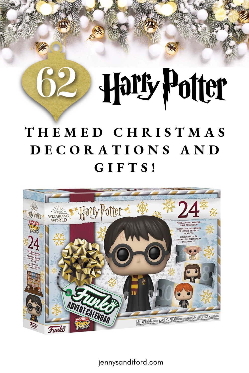 62 Harry Potter Christmas Decorations, Gifts, and More! — Jenny Sandiford