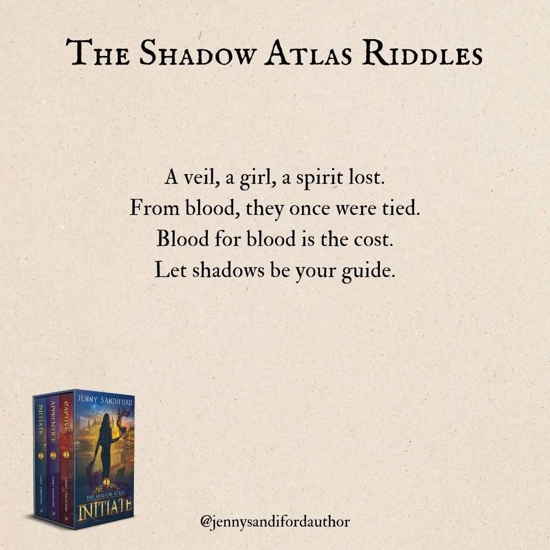 🧭📖The Shadow Atlas: A sentient book that relishes in sipping blood and communicating through enigmatic rhymes and cartography.

This is a sampling of riddles from the Shadow Atlas trilogy 🙂

Read for FREE on Kindle Unlimited!

Link in bio
books2re