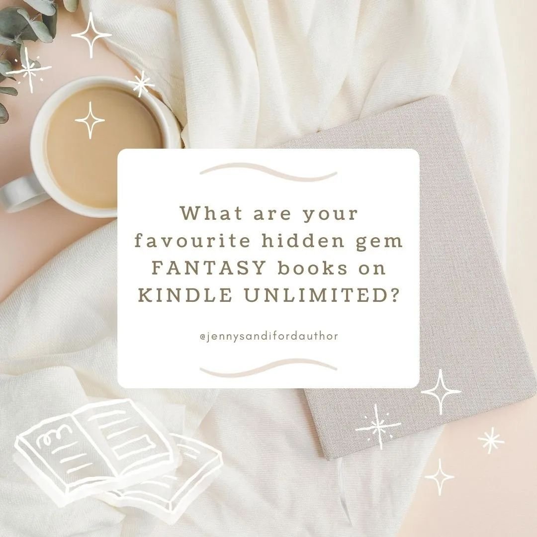 ✨☕What are your favourite hidden gem fantasy books on Kindle Unlimited? 

I'm making a list and always looking for more amazing fantasy reads to add to my ever growing TBR 😃

 #fantasyreads #fantasy #fantasyfiction #fantasybooks #amreadingfantasy #b