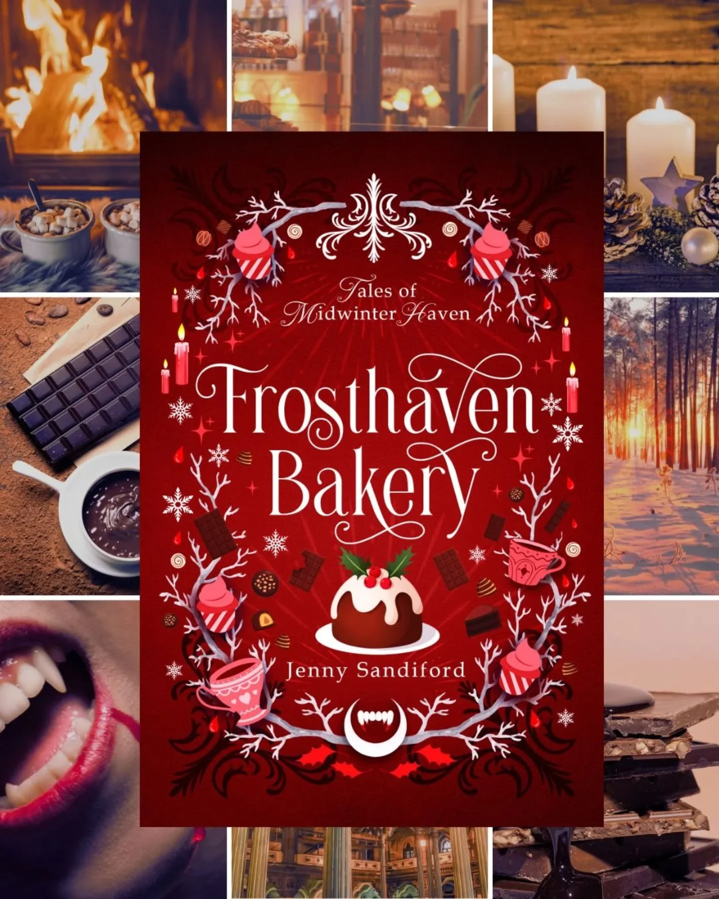 ✨ Frosthaven Bakery is heading off to my wonderful editor @MandiOyster this weekend!

I can&rsquo;t wait to share this cozy fantasy holiday MM romance with you!

👑A fae prince.
🍫A vampire baker.
❄️ Plenty of winter magic!

Releasing October 24th. J