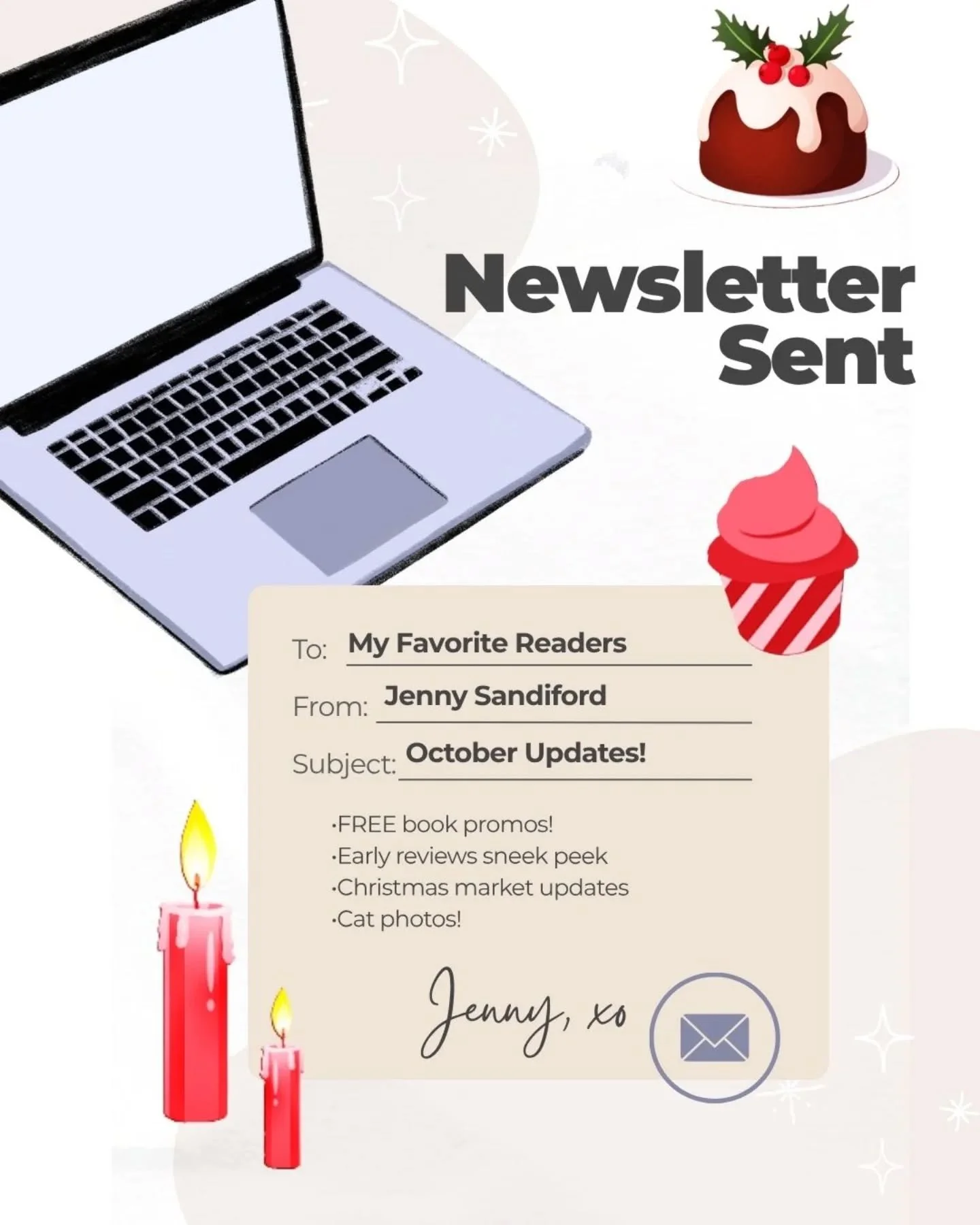 💌My latest newsletter is out!

Check your emails for some cozy updates, free book promos, and bookish news from Midwinter Haven. ✨❄️

Didn&rsquo;t get it? Make sure you&rsquo;re subscribed or check your spam folder just in case!

#authornews #writin