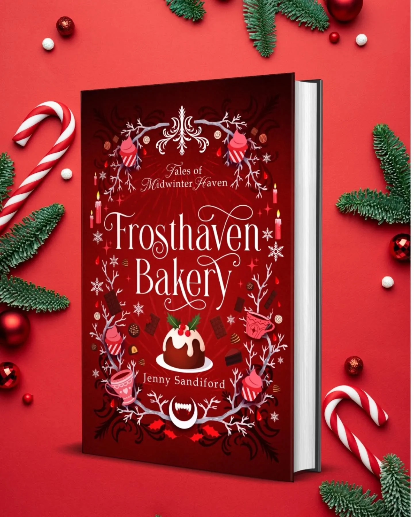 🎁Want to help celebrate Frosthaven Bakery's release? Share your favourite pics! 

For lover of...
❄️High stakes cozy fantasy
🍫Holiday romance
🧁Fae princes
❄️Vampires
🍫Found family
🧁Fae/vampire romance
❄️Chocolate
🍫Baking competitions
🧁Snowy sm