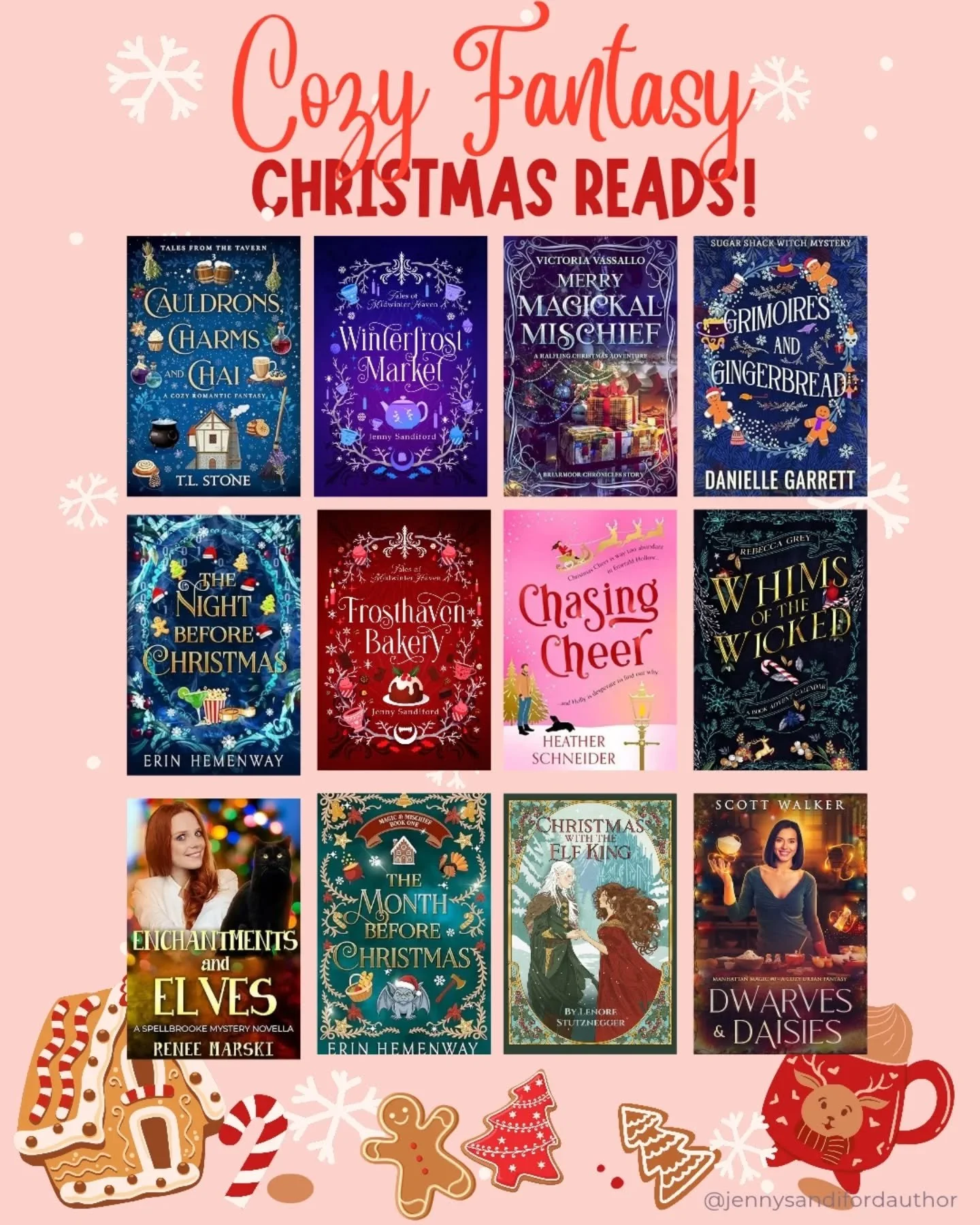 🎄✨December is finally here! Are you looking for some christmasy fantasy reads?

Here are a few cozy fantasy holiday books I&rsquo;ve hunted down to fill your holiday TBR. Let me know if you&rsquo;ve read any of them and which are your faves!

Some o