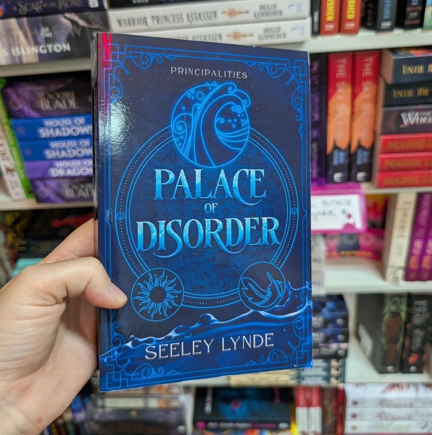 ✨Current Read✨
Palace of Disorder by Seeley Lynde @seeleylynde

Holy sh!t this book is amazing! I haven't been engrossed in a book in this way in quite some time. I'm about 60% through and it's safe to say this will be my top read of February. 

I'm 
