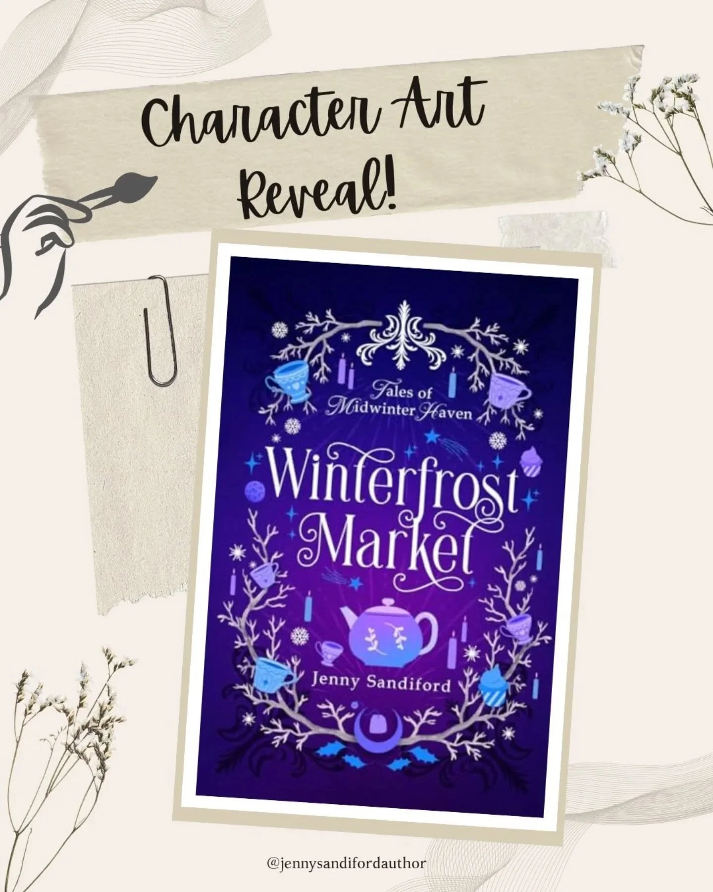 &ldquo;But the one thing that kept popping to the forefront of his mind was Elsie. He couldn&rsquo;t shake the persistent feeling that he wanted to be near her.&rdquo;

✨I am so excited to reveal this gorgeous art by &nbsp;@karolina.shepherd for Wint