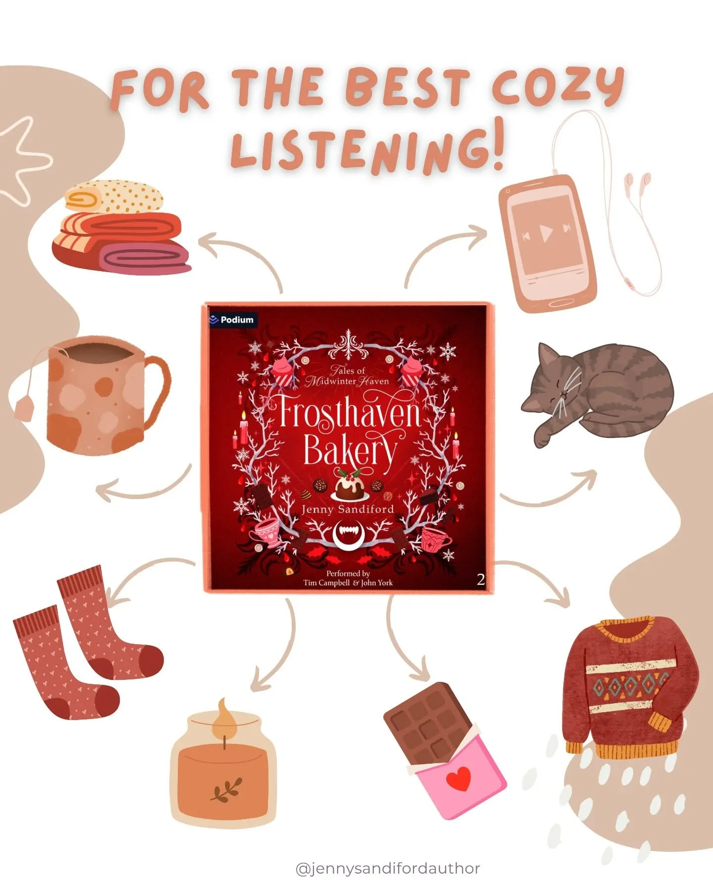 🍫 A chocolate-loving vampire. A meddling fae prince. A baking competition that could spell freedom&hellip;

❤️ Magical baking
❤️ Found family
❤️ M/M romantasy
❤️ Small-town magic
❤️ Vampire baker / fae prince
❤️ Fae court
❤️ No spice

Read on KU and