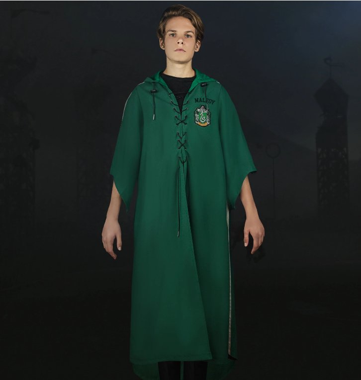 Mens Large Harry Potter Lucius Malfoy Slytherin Costume