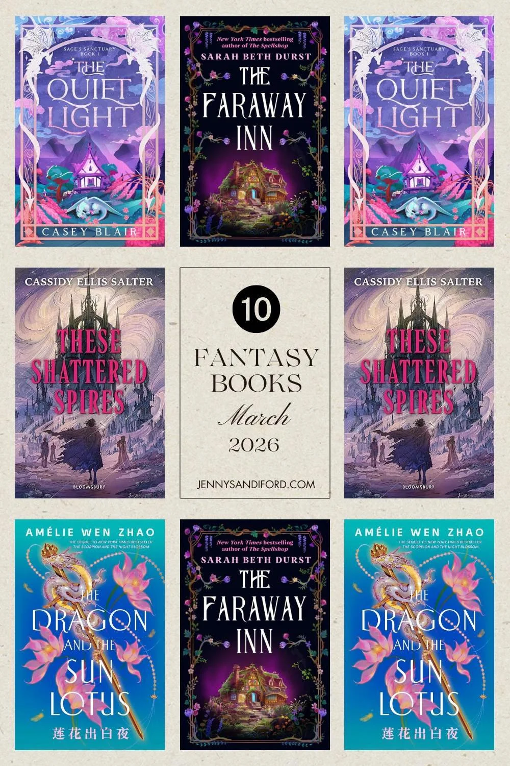 10 New Release Fantasy Books to Add to Your TBR in March 2026! — Jenny ...
