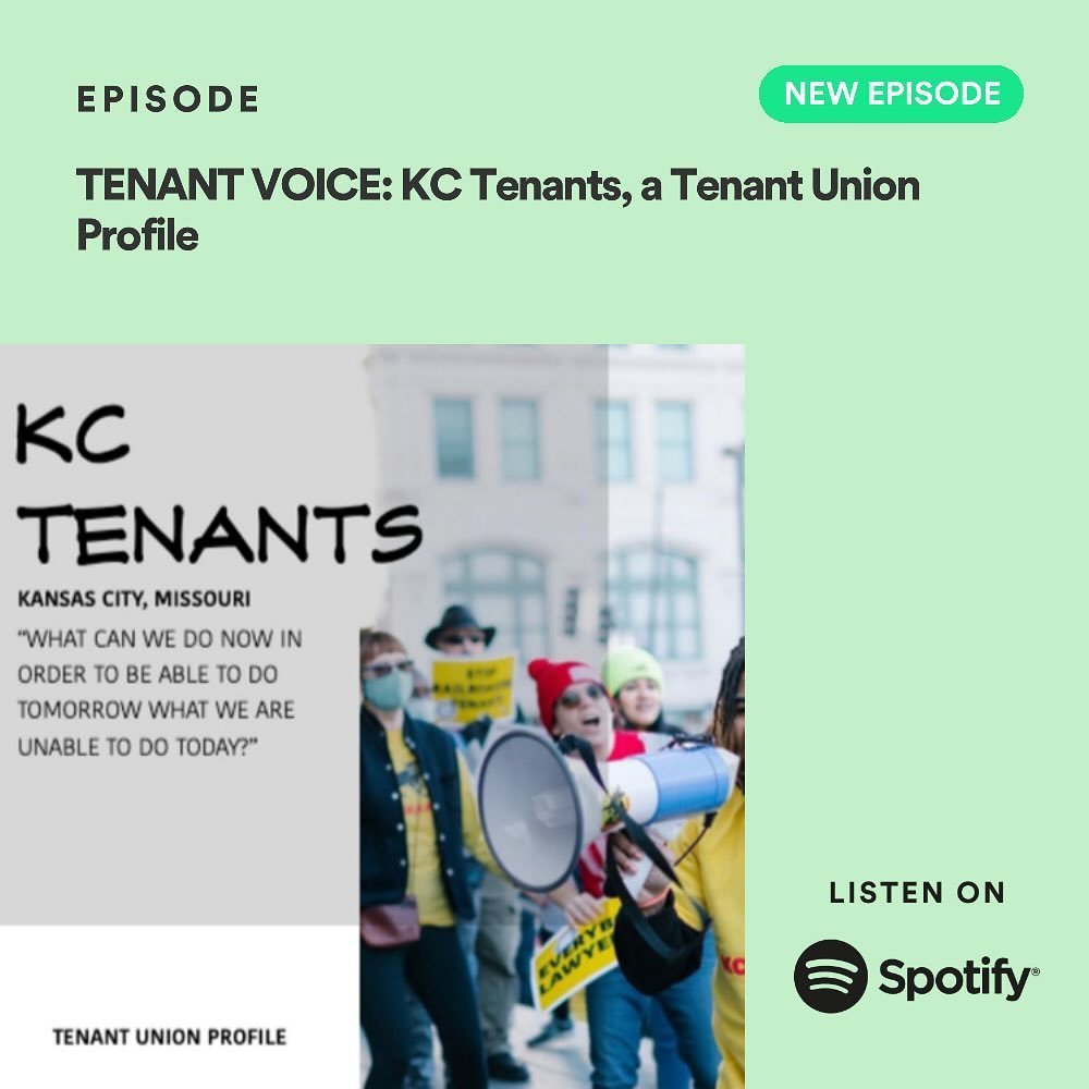 NEW EPISODE OF ATUN&rsquo;s TENANT VOICE: KC Tenants, a Tenant Union Profile
-
Our latest episode is a tenant union profile of KC Tenants (@kctenants ) originally published in Tenant Voice Issue 3, Winter 2024, written and read by ATUN and LATU (@lat
