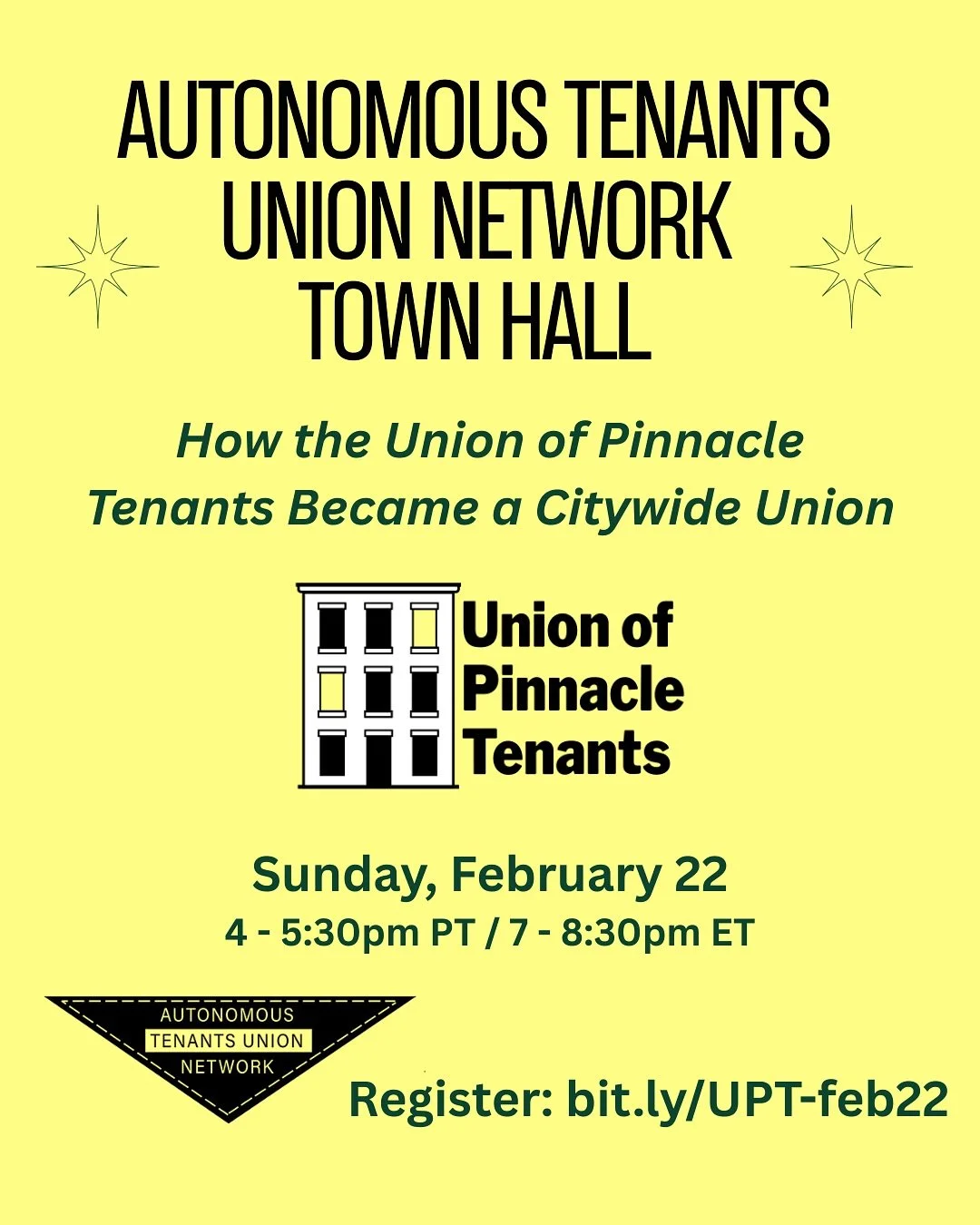 The Union of Pinnacle Tenants is the largest portfolio union in NYC, making national headlines when Mayor Zohran Mamdani visited a Pinnacle building and stood in solidarity with UPT directly following his inauguration. Founded in summer 2025, the uni