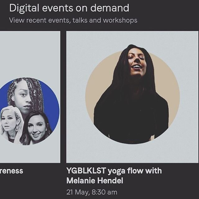 We are love on #sohohouse #digital &mdash;&mdash;&mdash; Take Class!
DM for Password 
#YGBLKLST #YogaBLACKLIST #Yoga #mentalhealth #mentalhealthawarenessmonth #wellnessweek #fitspo