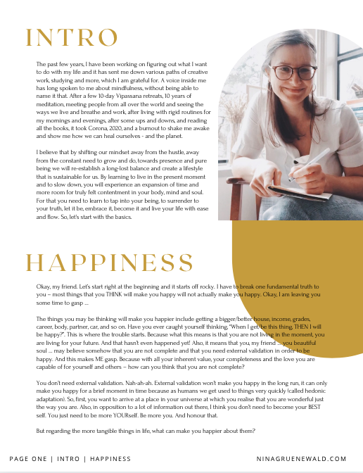 Learn the life-changing truth about how to live with more happiness, presence &amp; time -affluence. So that you have more energy to make the world a better place &amp; run your life &amp; business from a place of true mind-body alignment, love &amp…