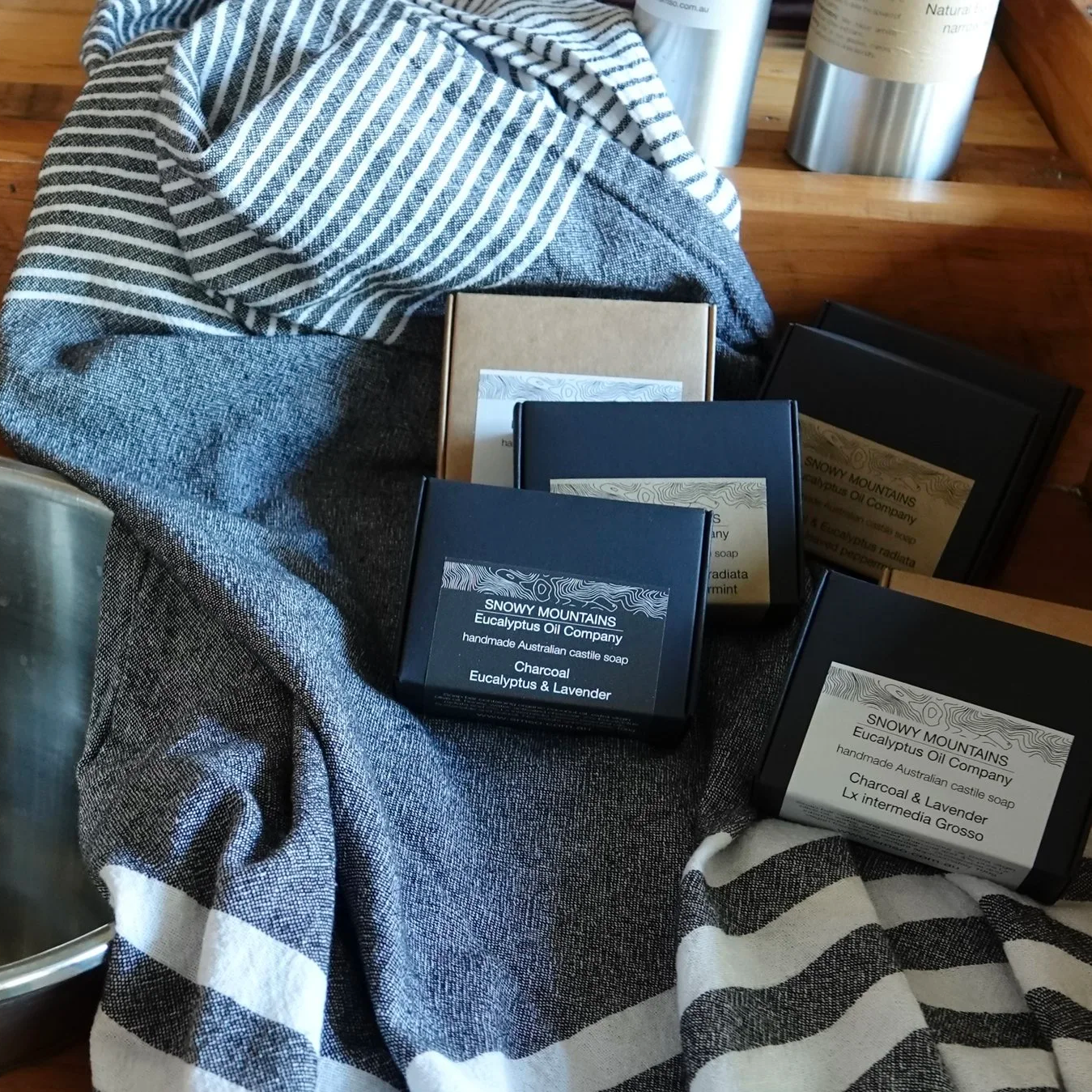 Castile Charcoal Soap Bars