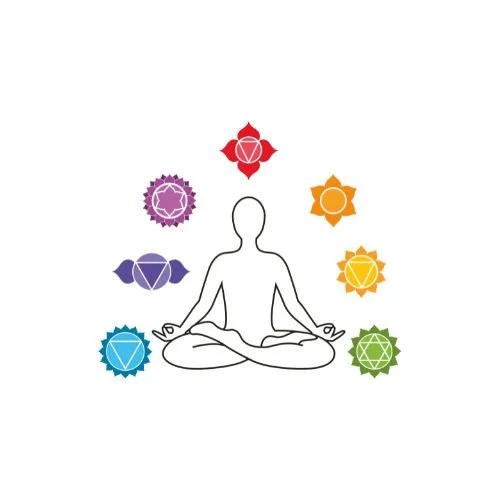 Graphic representing confidently navigating your spiritual gifts – a radiant figure surrounded by light and symbols of intuition, energy, and spiritual guidance