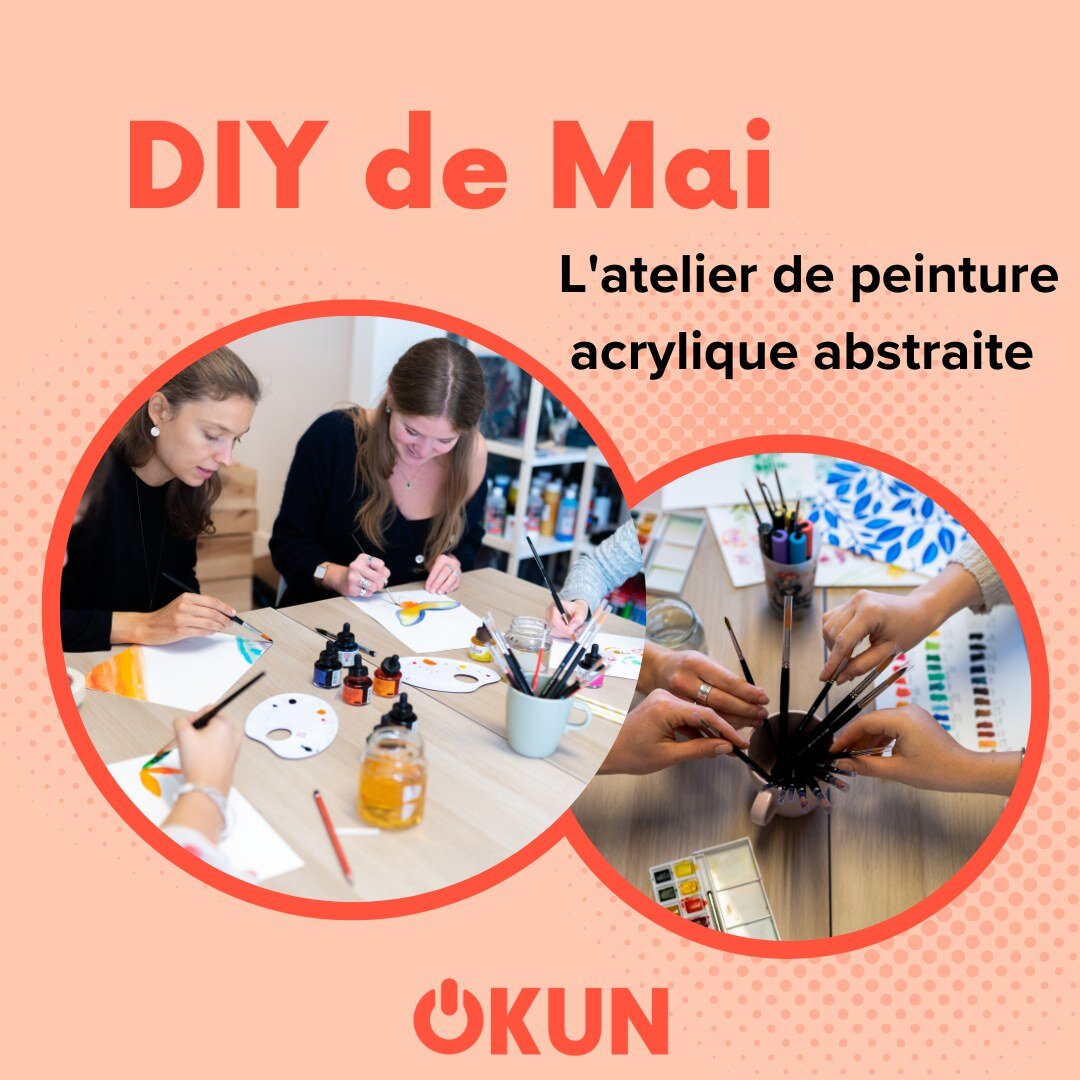 🌞&quot;DIY de Mai : l'atelier de peinture acrylique abstraite&quot;🖌️

🎨&quot;Donnez vie &agrave; votre cr&eacute;ativit&eacute; ! 🌟&quot;

Nous sommes convaincus que l'expression artistique est un excellent moyen de stimuler la cr&eacute;ativit&