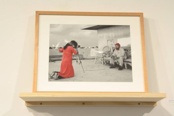  Riaz Mehmood,  RED (image from a rooftop in Pakistan) , 2011. 