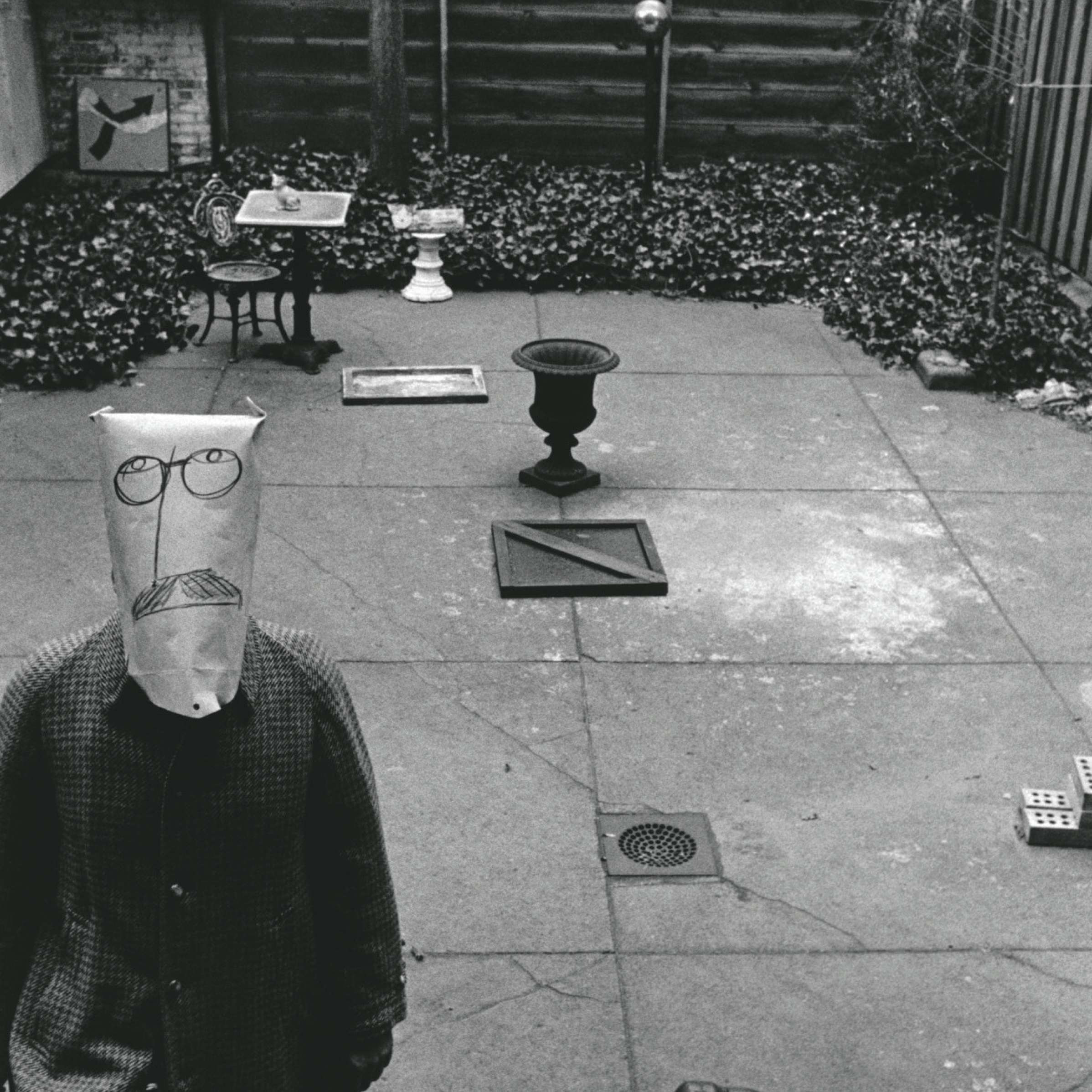  Untitled (from the Mask Series with Saul Steinberg), USA, 1959. Photo by Inge Morath. 