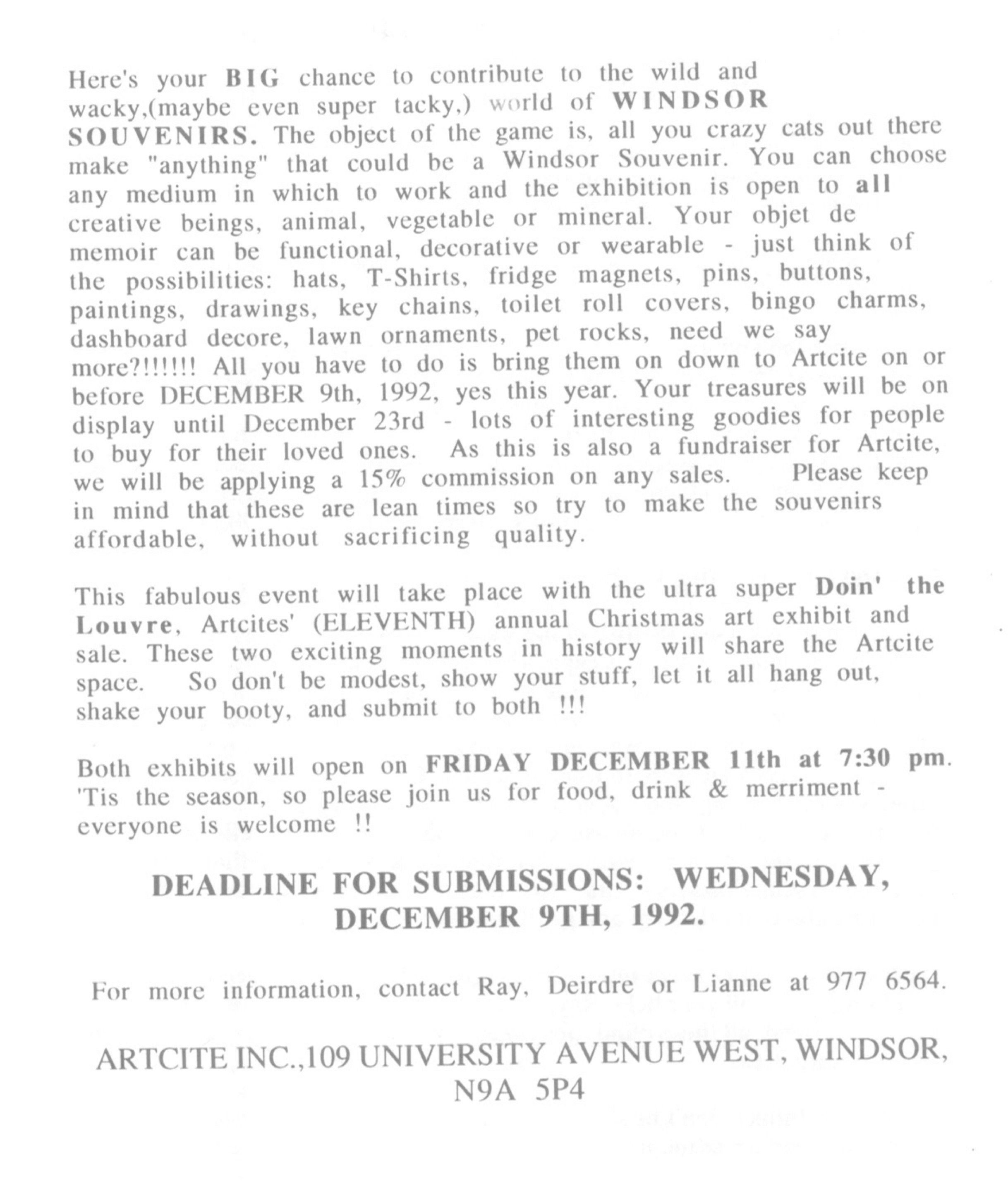 Windsor Souvenir project 1992.jpg