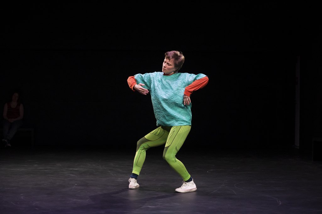 Liisa Pentti: Baroque Pearl - Dances for Spring and Silence (Kiasma Theater 2024) photo Pirje Mykkänen