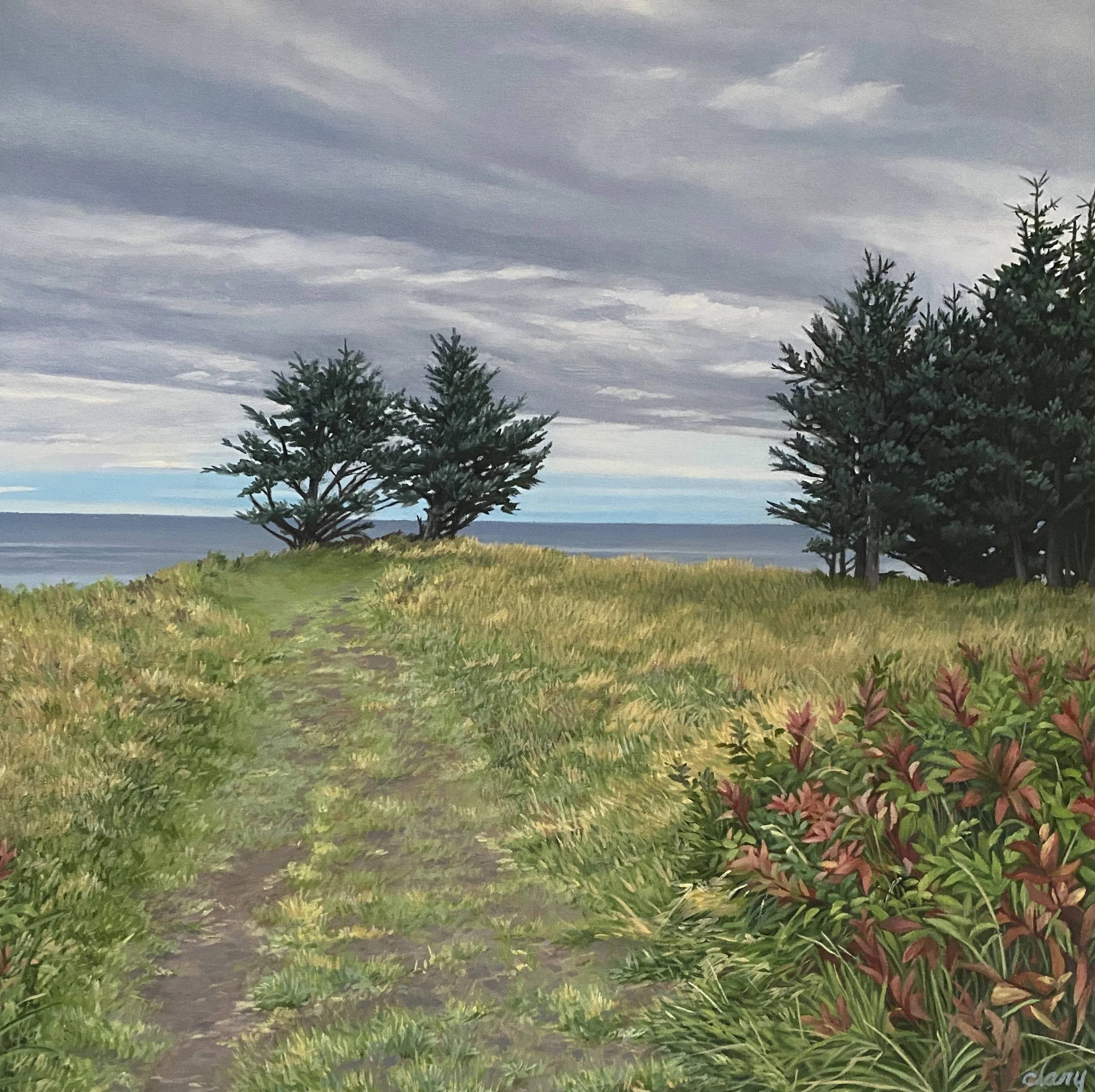 Land's End - Sept 17, 2025  4:17 pm  20 x 20 in.
$600