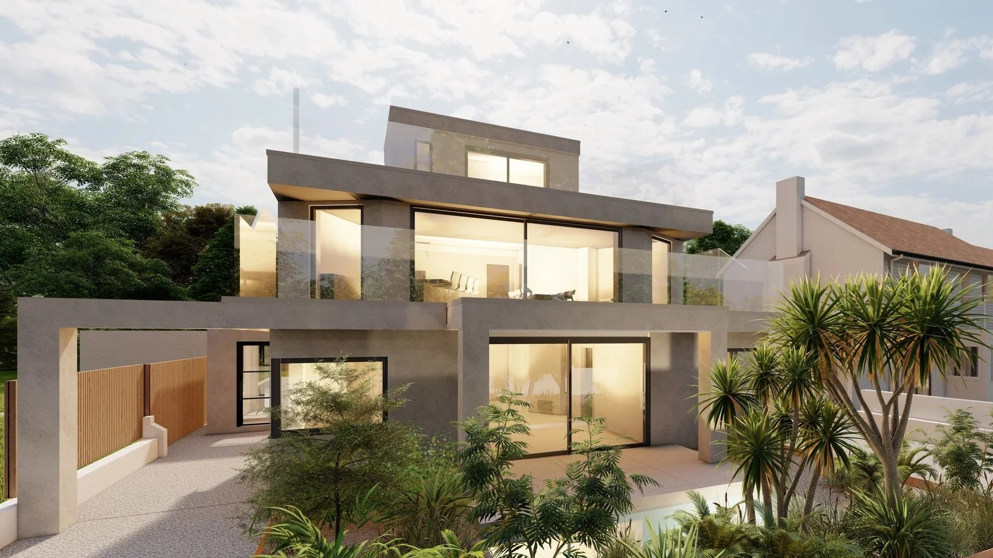 Contemporary Coastal House Remodel