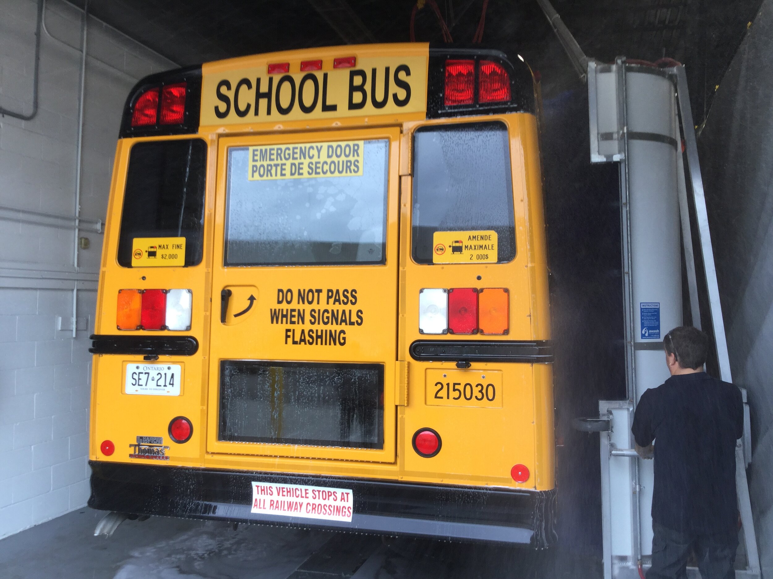 School Bus — Awash (Eco wash) Systems Corp.