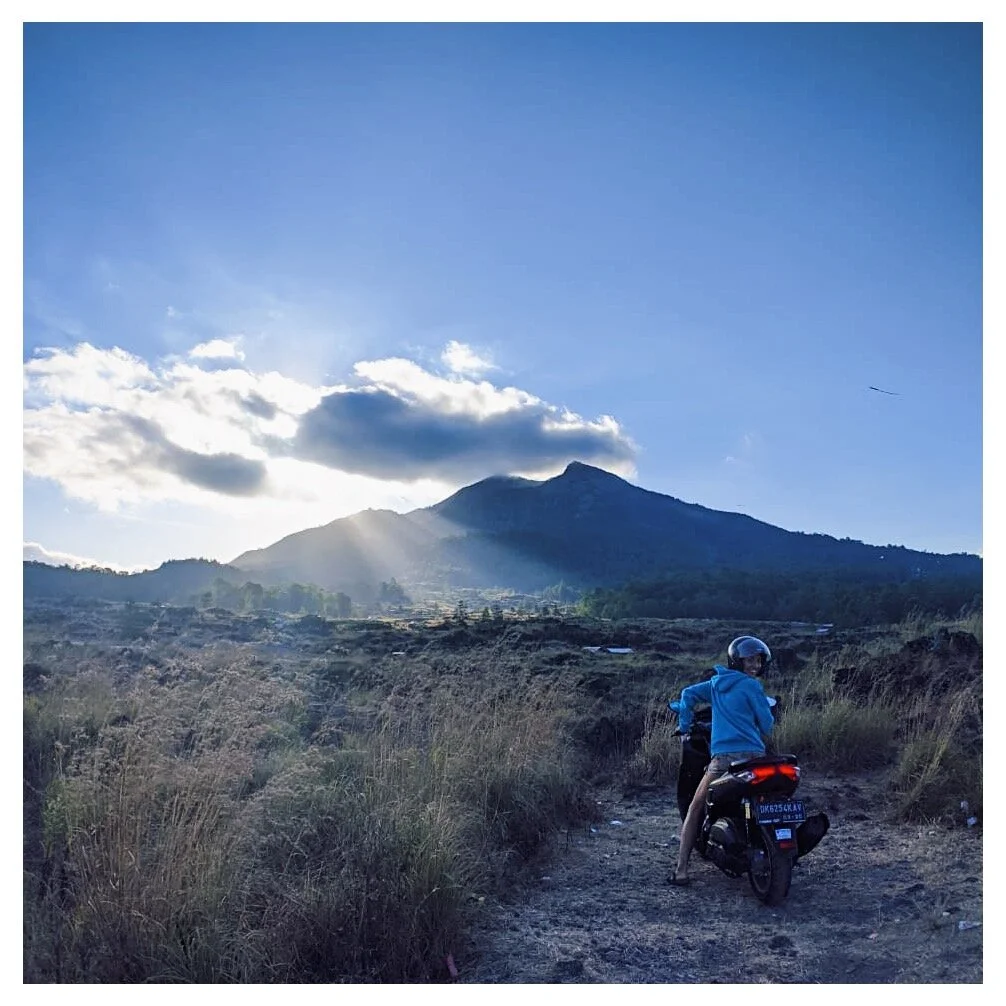 On one of my many drives up to the North of the island.