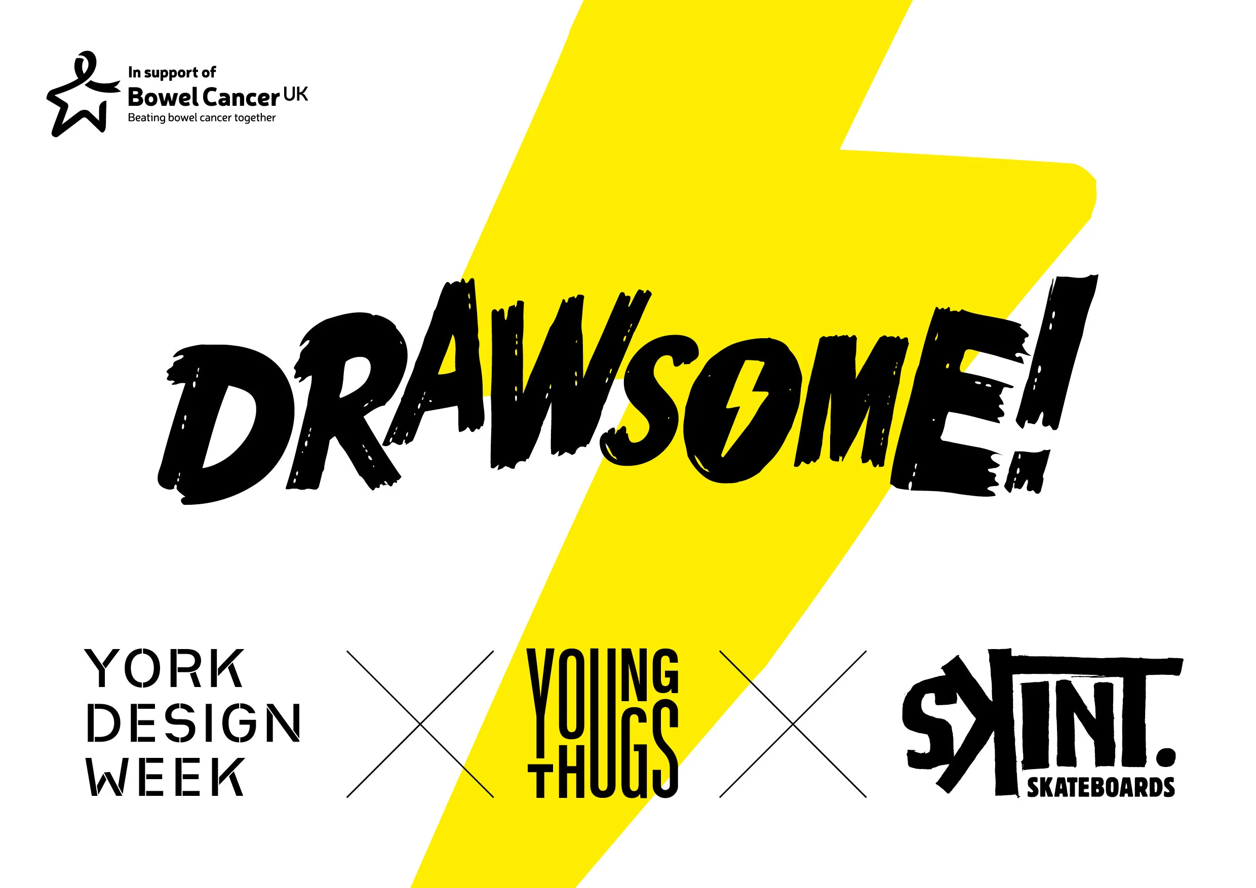 Drawsome! x Skint Skateboards x Young Thugs Drawsome! x Skint Skateboards x Young Thugs