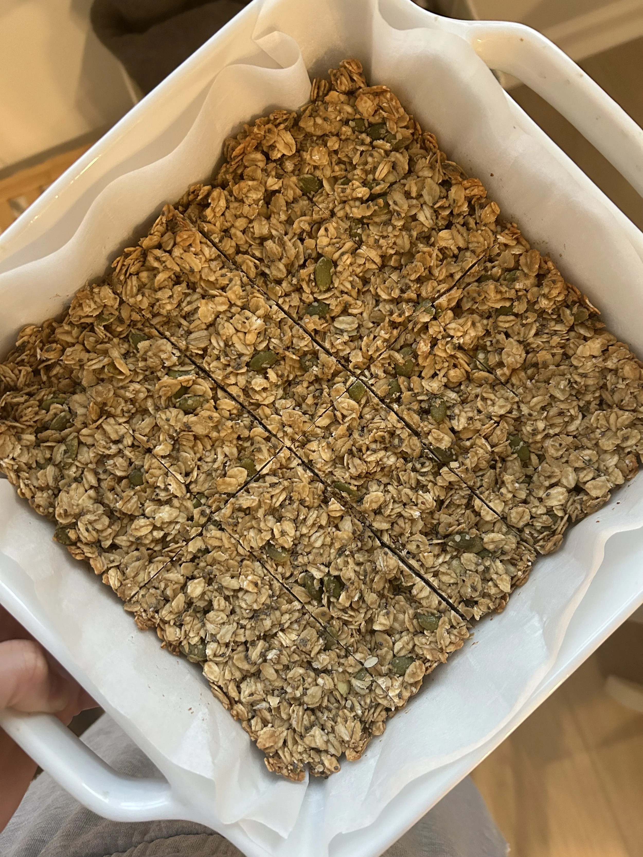 Oat &amp; Seed Granola Bars