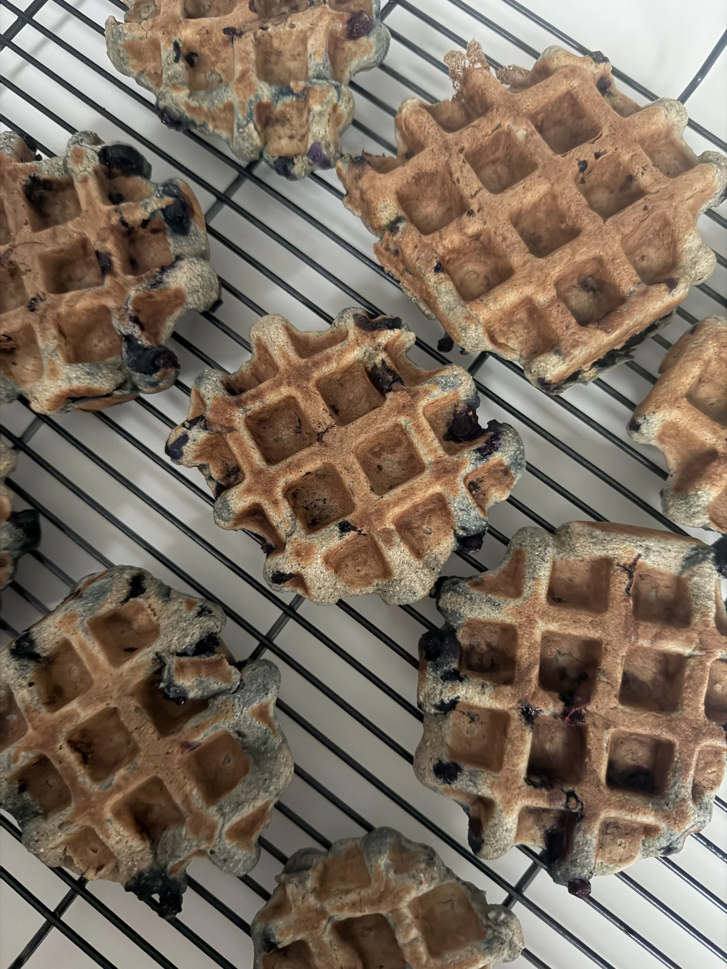 Gluten-Free Blueberry Waffles