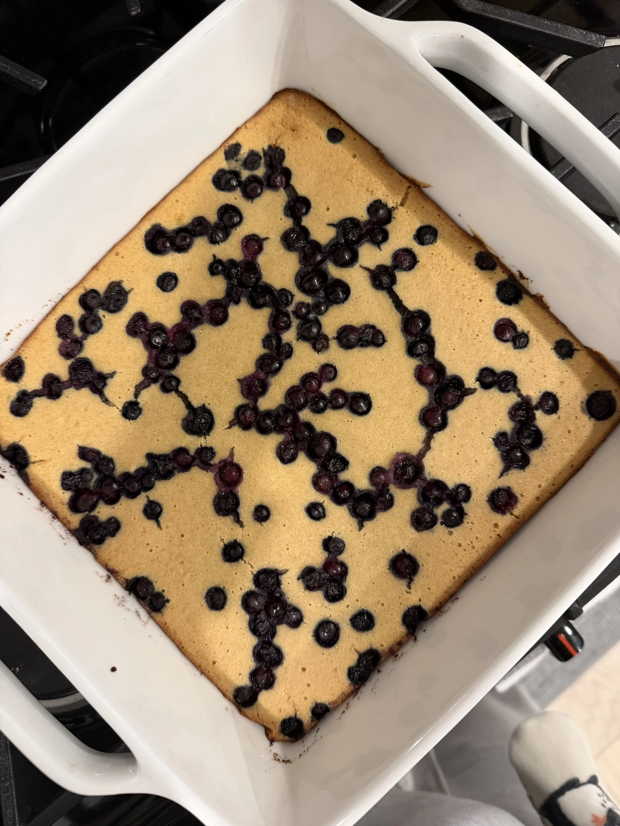 Baked Blueberry Pancakes