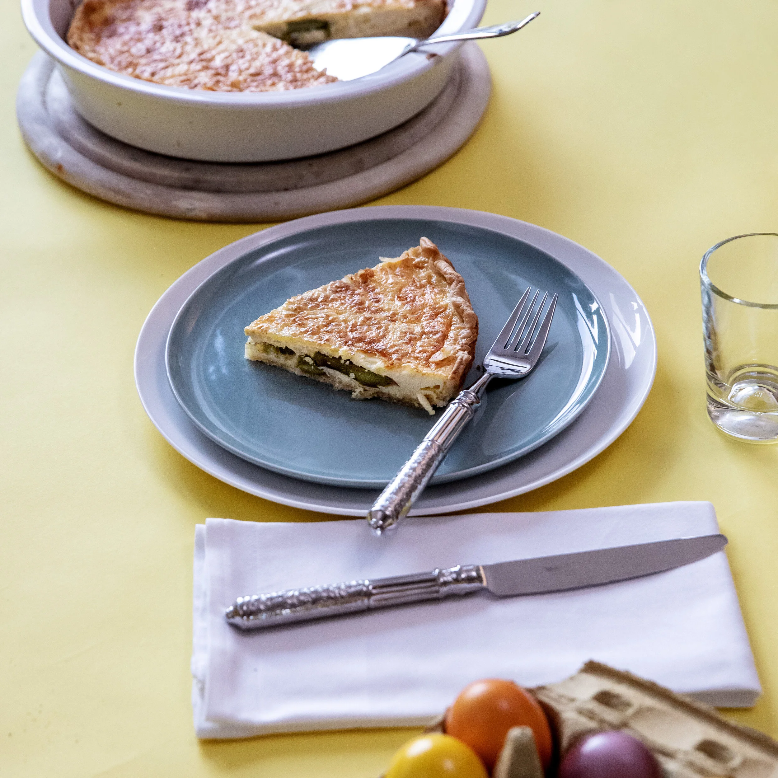 Spargel-Quiche