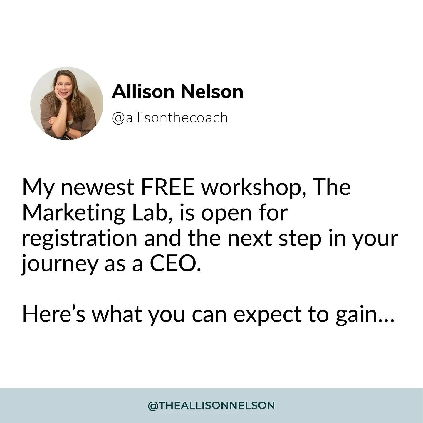 Can’t wait to celebrate simple and effective marketing for the rest of 2025 and beyond with you 🎉 Grab the link for your seat in my bio!