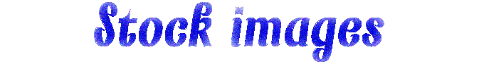 A blank white background with the text 'Stock images' written in purple at the top.