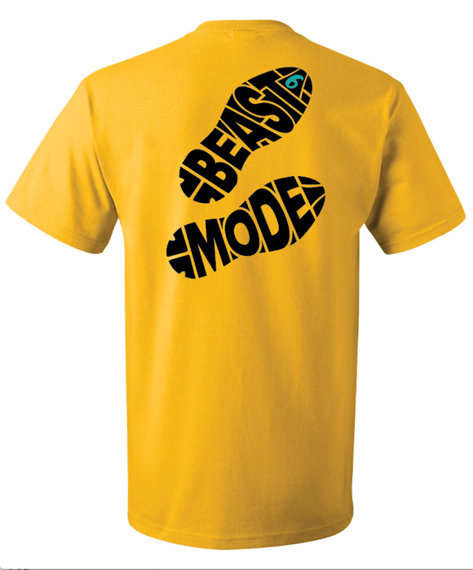 Adult Short Sleeve T-Shirt-Yellow