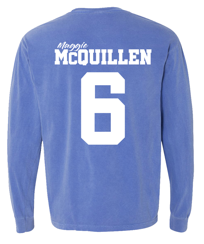Adult Long Sleeve T-Shirt-Blue