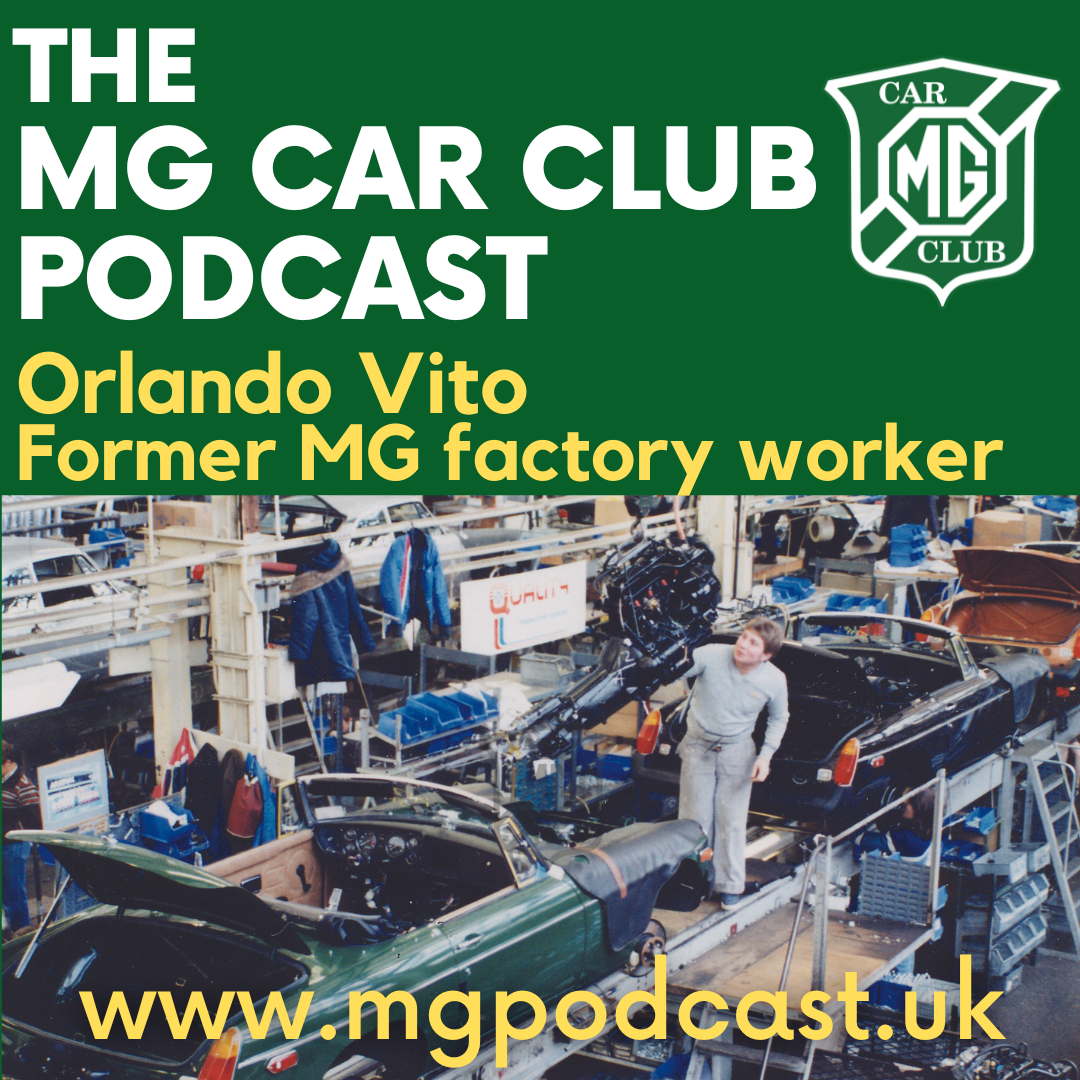 Episode 78: Orlando Vito, former MG factory worker at Abingdon episode artwork